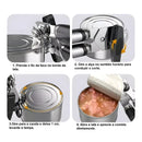 Professional Stainless Steel Can And Bottle Opener For Kitchen