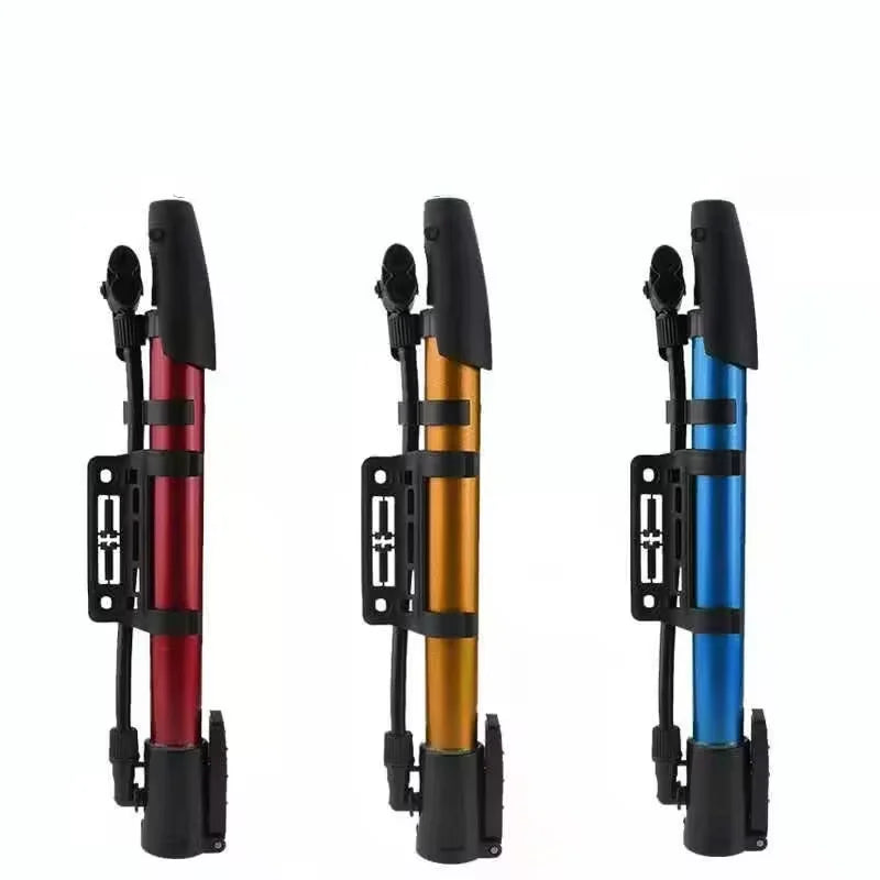 Bomba de ar para pneu de bicicleta, sola fina e grossa, enchimento de bola, pneu de bicicleta manual, compacto, versátil, pneu de carro, cama inflável