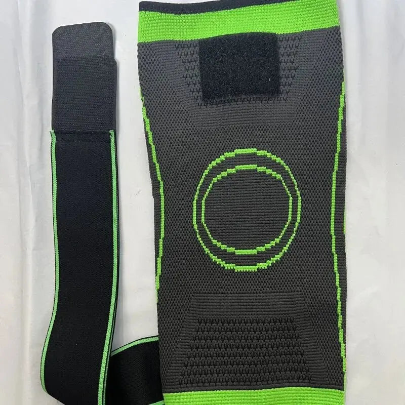 Kit 2 Joelheiras de compressão com alças ajustáveis para corrida, treino e uso esportivo o dia todo