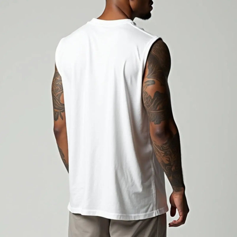 Camiseta Masculina Muscle 100% Algodão Confortável Casual Academia