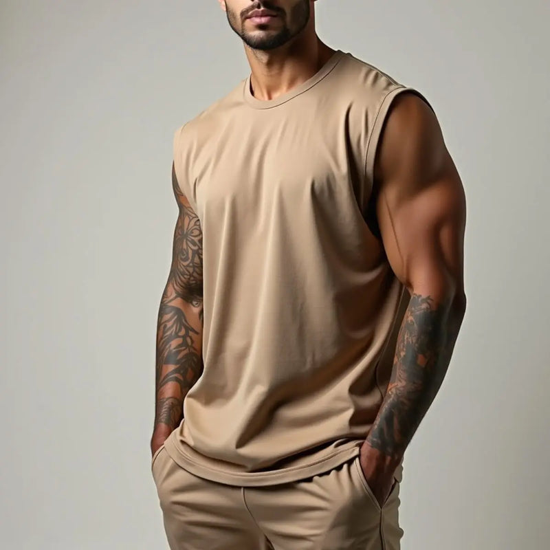 Camiseta Masculina Muscle 100% Algodão Confortável Casual Academia