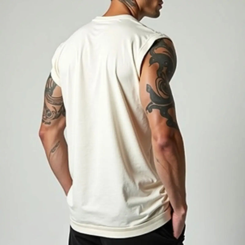 Camiseta Masculina Muscle 100% Algodão Confortável Casual Academia