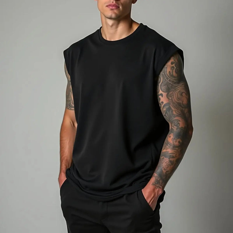 Camiseta Masculina Muscle 100% Algodão Confortável Casual Academia