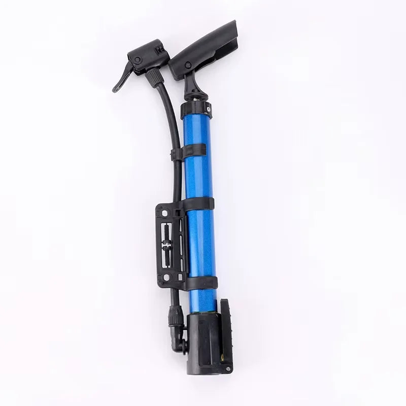 Bomba de ar para pneu de bicicleta, sola fina e grossa, enchimento de bola, pneu de bicicleta manual, compacto, versátil, pneu de carro, cama inflável