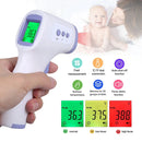 Non Contact Infrared LED Digital Forehead Measurement for Adult Child Body Temperature Gun Quick Heating Thermometer Oximeter