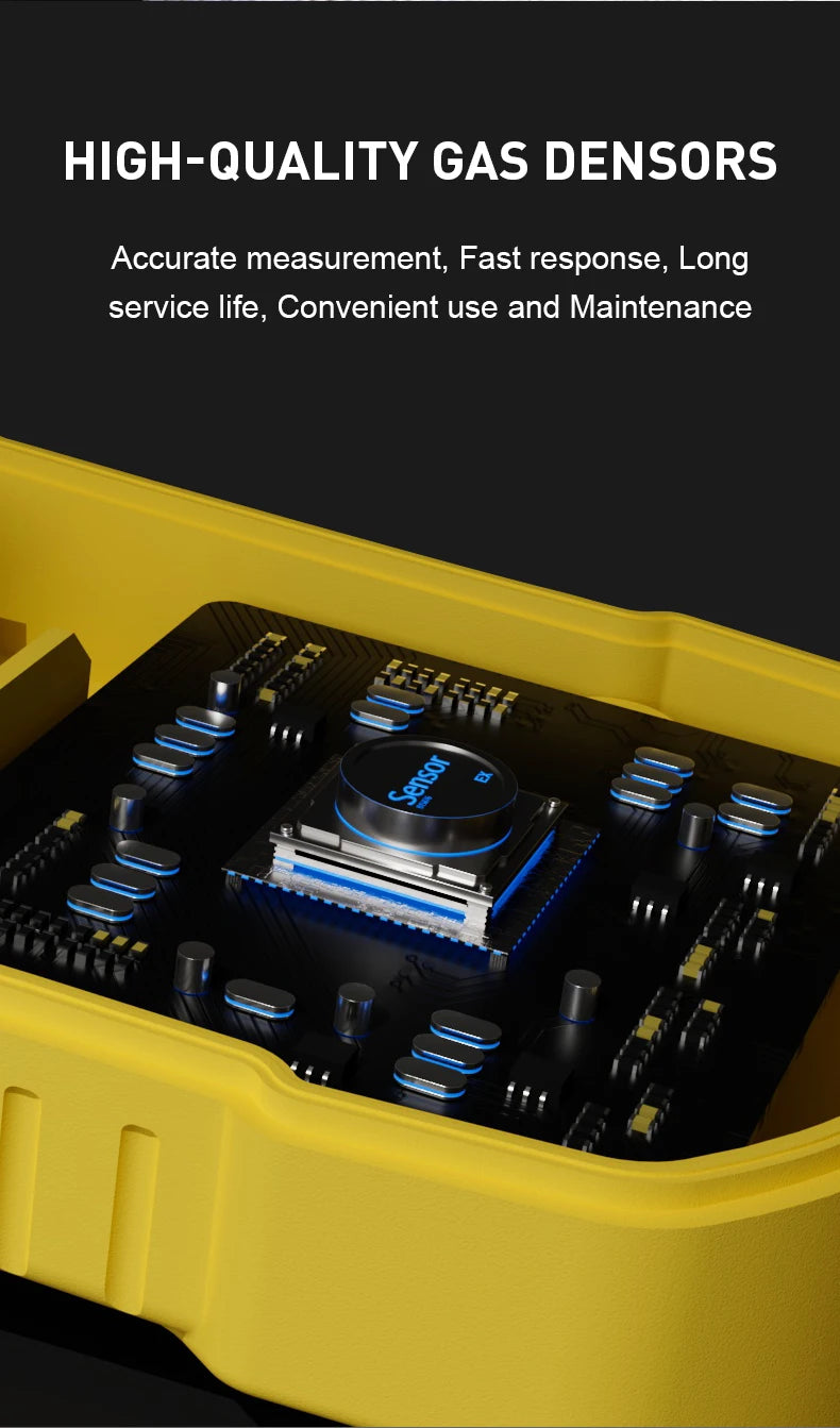 Portable Industry H2/O3/CO/PH3/CO2/H2S/NH3/O2/NO2/NO/EX/CH4 Gas Detector Combustible Gas Alarm detetcor USB charge 0-100%LEL