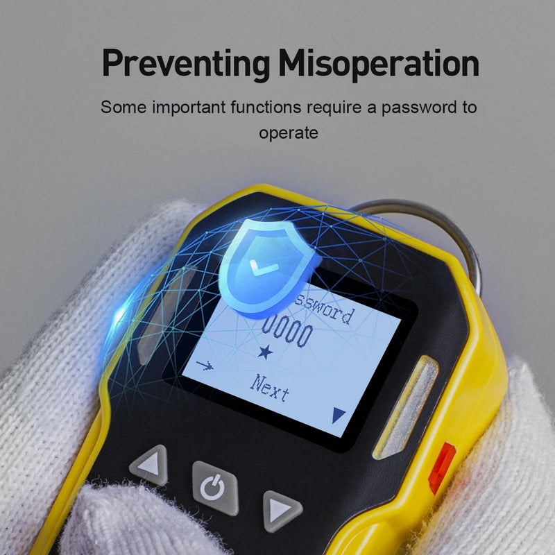 Portable Industry H2/O3/CO/PH3/CO2/H2S/NH3/O2/NO2/NO/EX/CH4 Gas Detector Combustible Gas Alarm detetcor USB charge 0-100%LEL