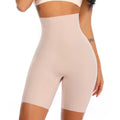 calção modeladora feminina de cintura alta, leve, modeladora de barriga, respirável, levantadora de bumbum e controle de barriga