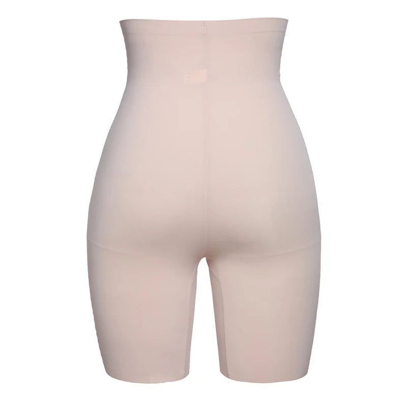 calção modeladora feminina de cintura alta, leve, modeladora de barriga, respirável, levantadora de bumbum e controle de barriga