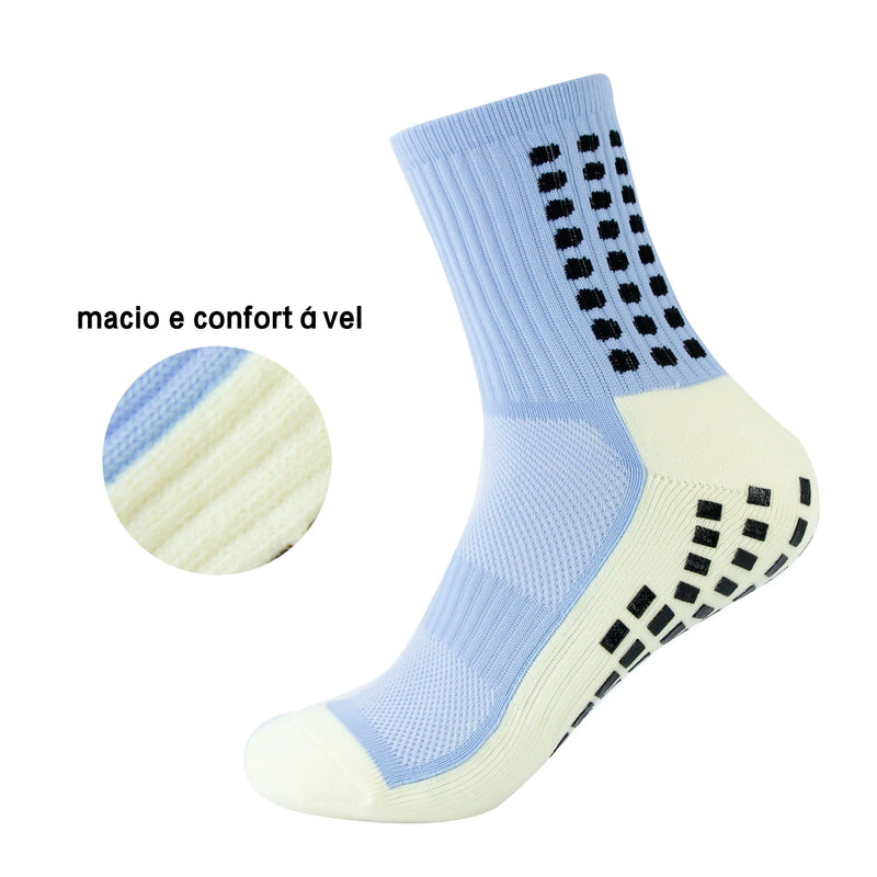 Brazil Anti-slip Football Socks Men's Socks Field Boots Football Anti Slip Cotton Men's Socks