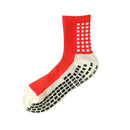 Meias de futebol antiderrapantes masculinas de algodão antiderrapantes